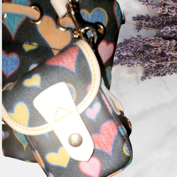 Dooney & Bourke rainbow tote and wristlet - Picture 5 of 5